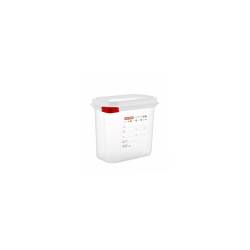 Gastronorm 1/9 Araven with polypropylene lid lt 1.5