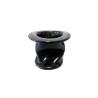 Bicchiere contenitore Tanto di cappello in porcellana nera cl 55