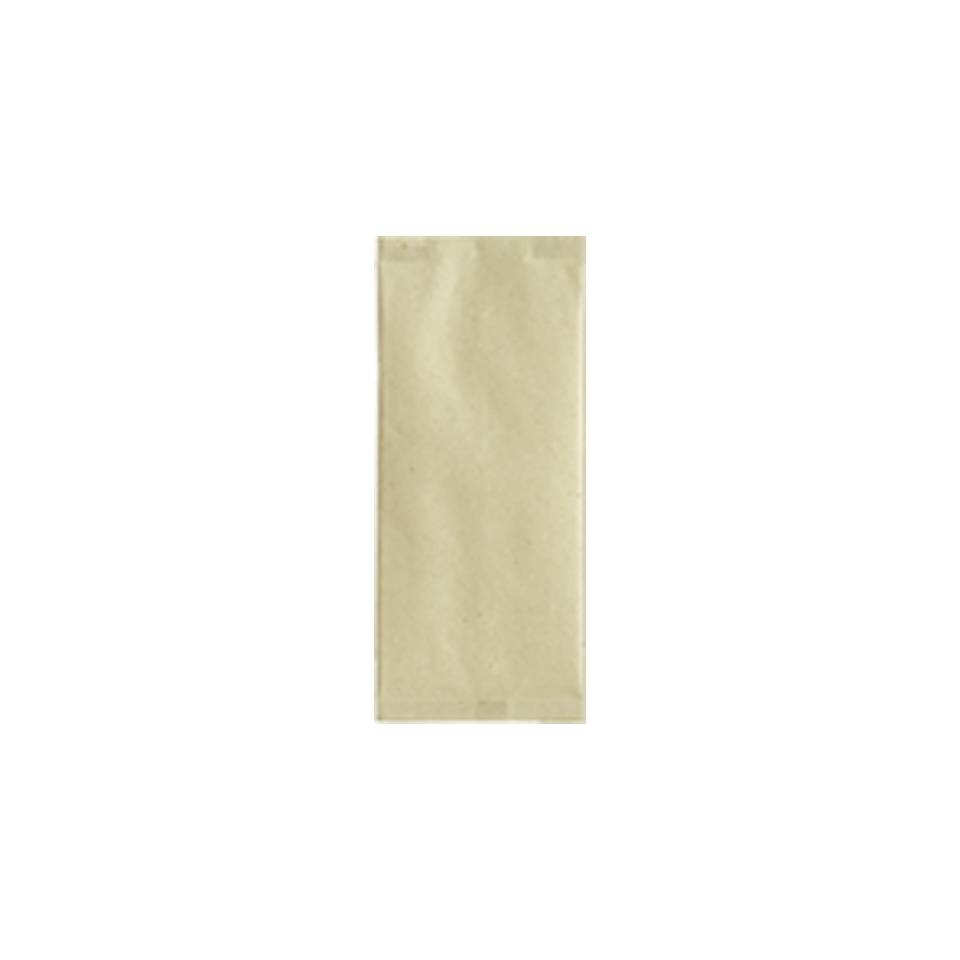 Fashion sand paper cutlery bag with napkin 9.45x4.33 inch