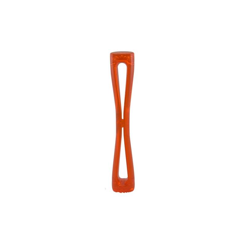 Fluo orange polycarbonate knurled pestle cm 30