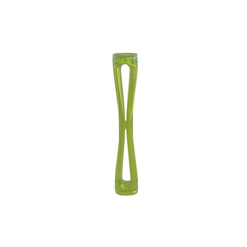 Fluo green knurled polycarbonate pestle cm 30