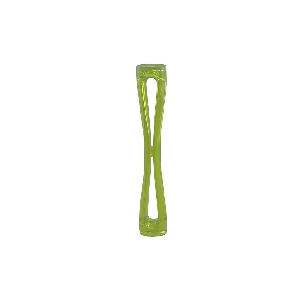 Fluo green knurled polycarbonate pestle cm 30