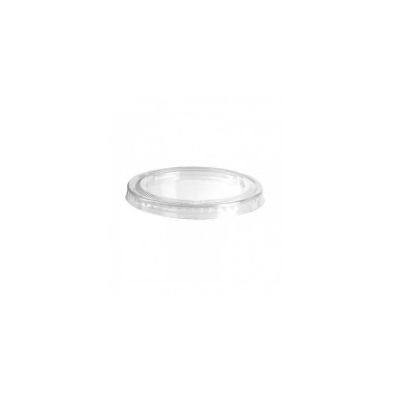 Transparent pet sauce cup lid 2.91 inch