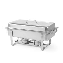 Scaldavivande Chafing Dish GN 1/1 Hendi in acciaio