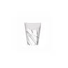 White recycled paper fry containers with decoration cl48