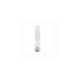 Vaso cilindrico in vetro trasparente cm 40