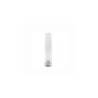 Vase cylindrique en verre transparent cm 40