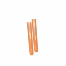 Test tube in plastica dura arancione fluo cl 2