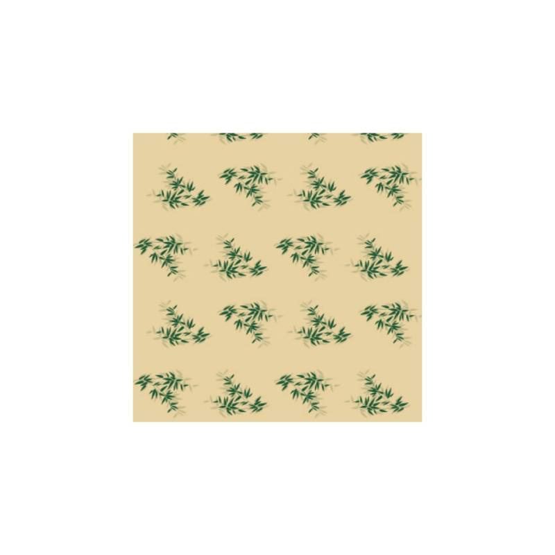 Fogli per alimenti con decoro Feel Green cm 31x38