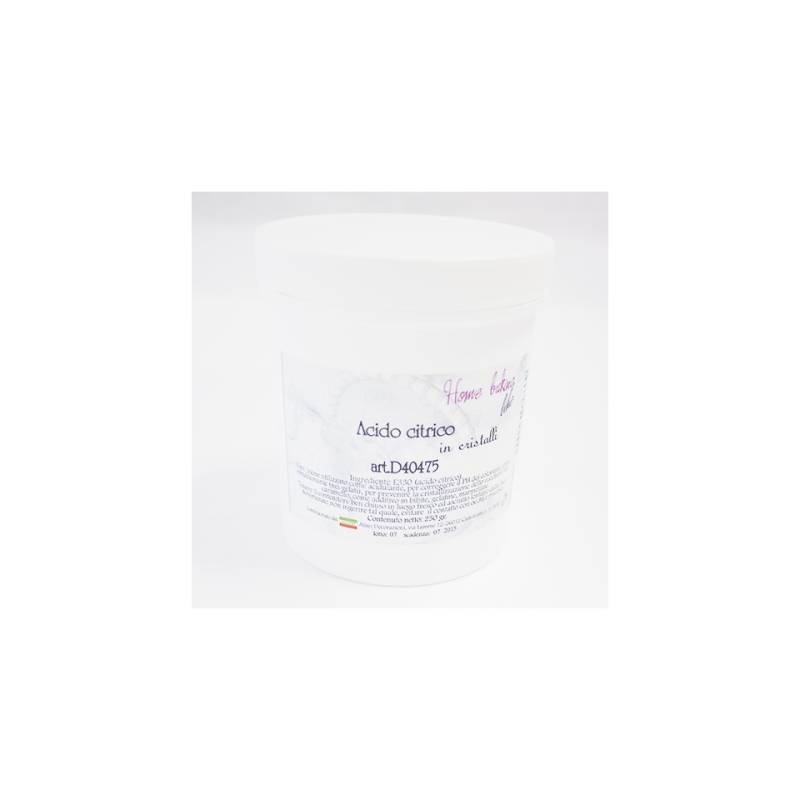 Acide citrique en cristaux gr 250