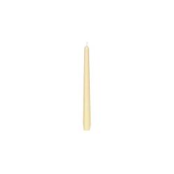 Duni antique champagne wax candles 25 cm