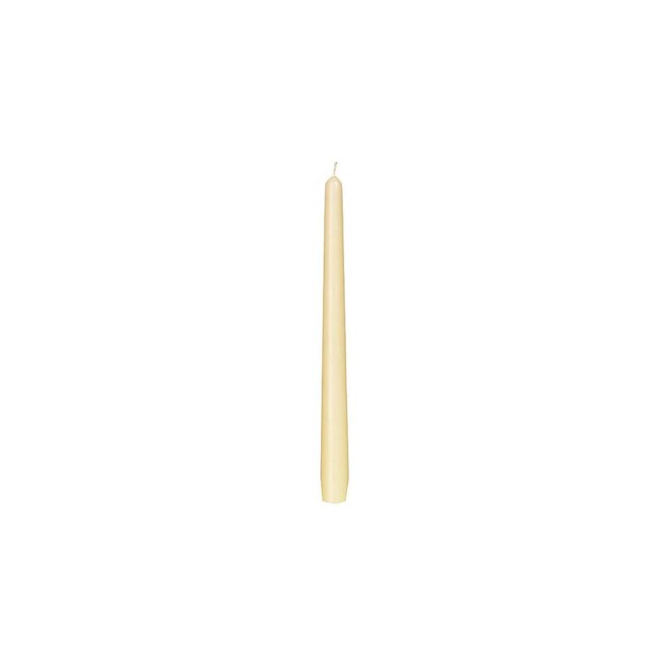 Candele Antiche Duni in cera champagne cm 25