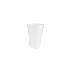 Bicchiere monouso bibita polistirene bianco 90 cl