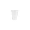 Vaso para bebidas desechable poliestireno blanco 90 cl