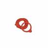 Red rubber Weck jar gasket cm 54x67