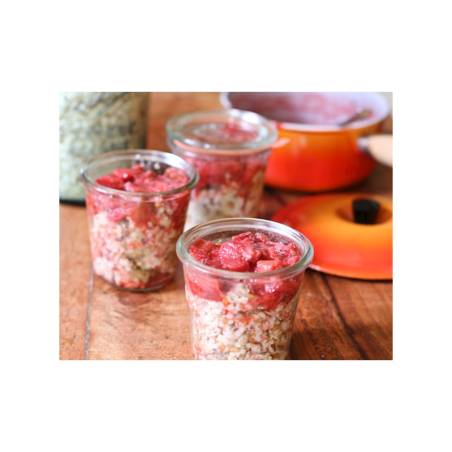 Pot Weck avec couvercle en verre