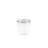 Vasetto Weck con coperchio in vetro cl 29