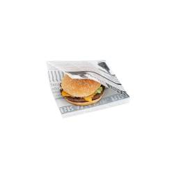 Sacchetti decoro Times per hamburger in carta cm 16x16,5