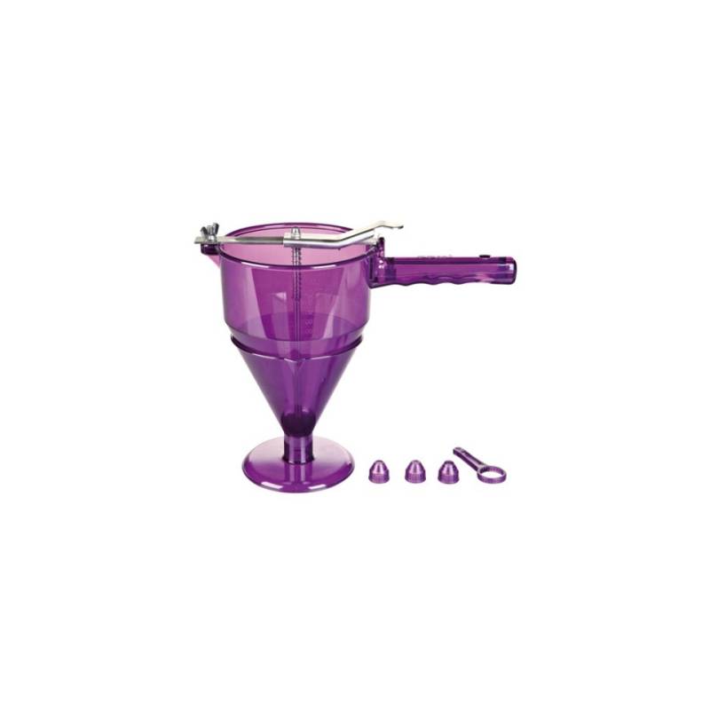 Embudo de vertido de pvc y acero inoxidable lt 1