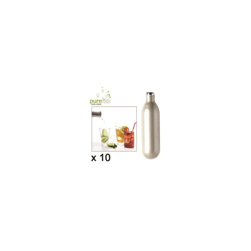 Botellas de CO2 para sifón de soda Purefizz
