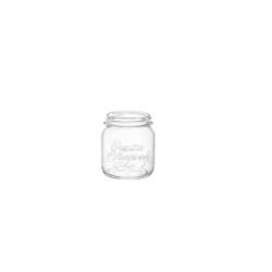 Transparent glass 4 seasons jar cl 70