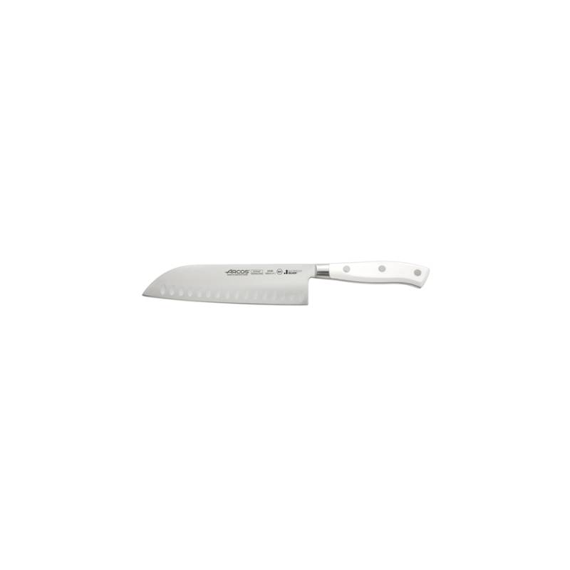 Coltello santoku professionale Arcos bianco 18 cm