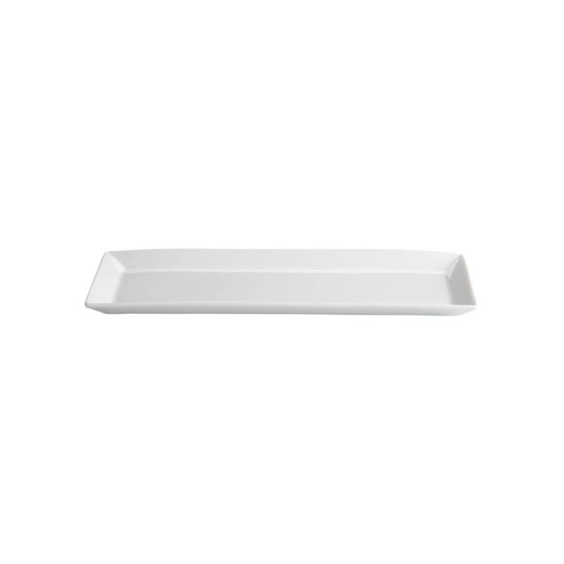 Ming white porcelain rectangular tray 28x16 cm