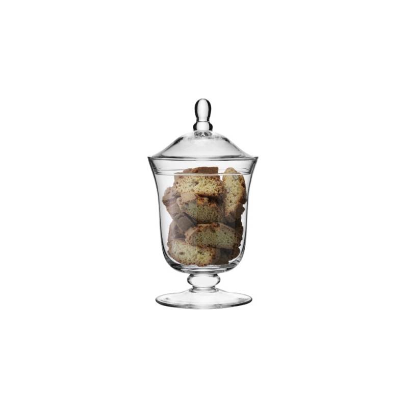 BonBon Serve LSA vase with glass lid 25 cm