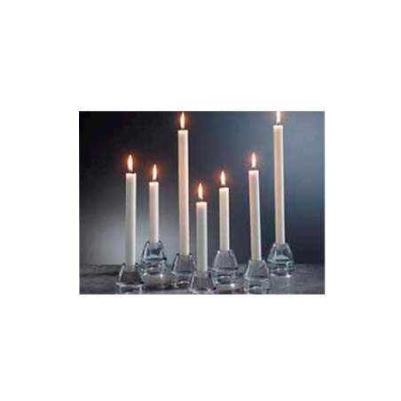 Bougeoir Duni en verre transparent 7,3 x 6,8 cm
