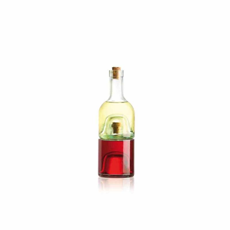 Eddingtons glass oil vinegar bottle set