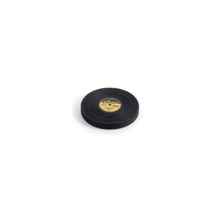 Sottobicchieri the Coaster in silicone nero cm 9