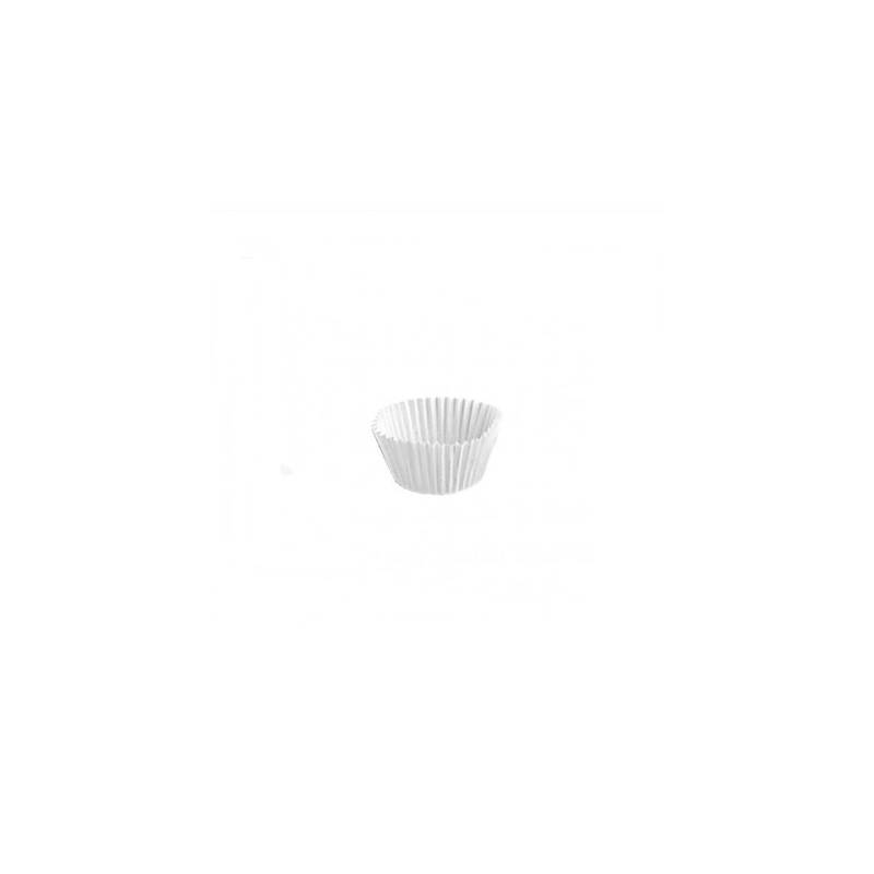 White paper baking cups cm 10