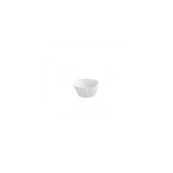 White paper baking cups cm 6.5