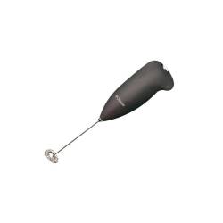 Rubber and steel milk frother 