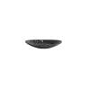 Mamba black melamine oval tray 25.2x13.7x4.4 cm