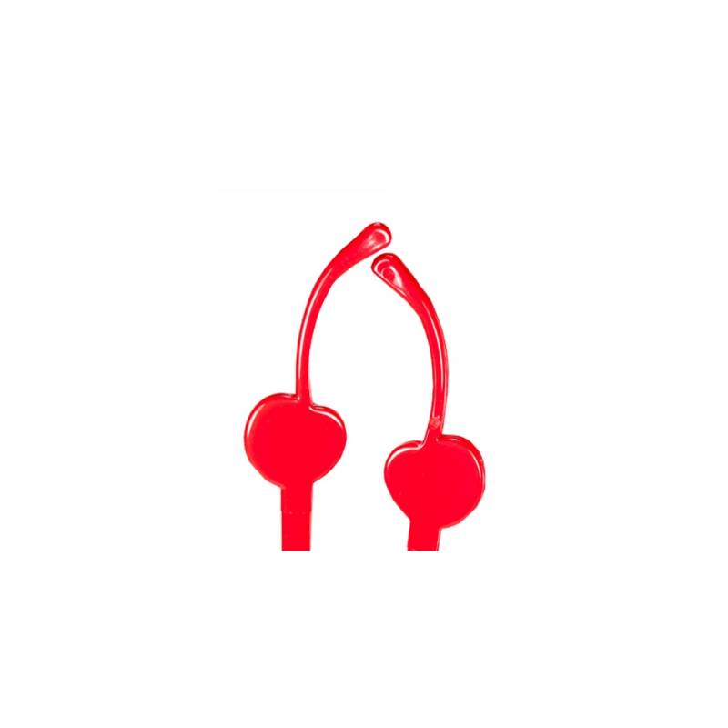 Cherry shape plastic stirrer