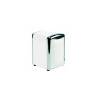 James napkin holder in white enameled metal
