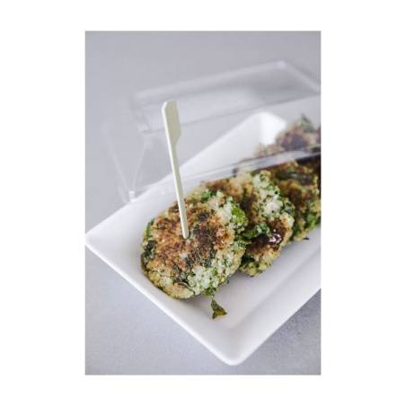 Pinchos de golf de bambú desechables 15 cm