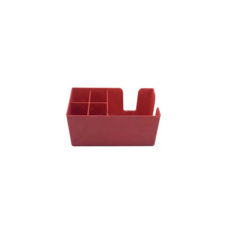 Bar Caddy in policarbonato rosso