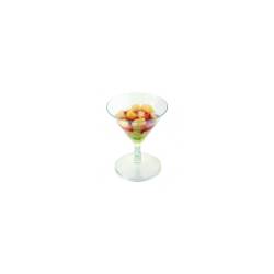 Plastic mini martini cups