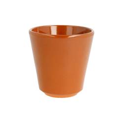 Rustic brown terracotta tumbler cl 20