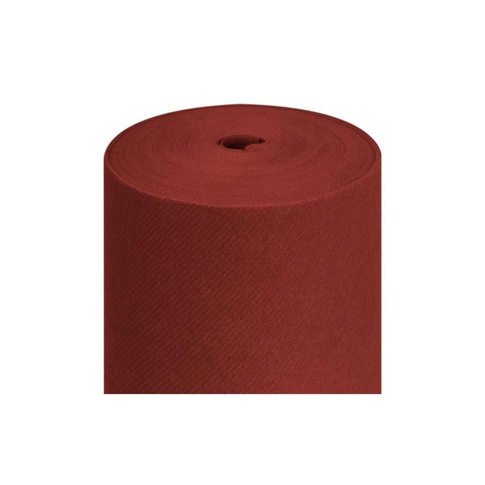 Bordeaux airlaid tablecloth roll 164 ft