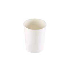 Soup Duni disposable takeaway cups in white cardboard cl 103