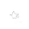 Coupe-pâtes en acier inoxydable Paderno witch