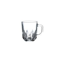 Luxor cup with glass handle cl 25