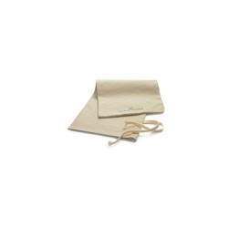 Beige cotton ice bag