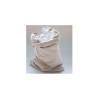 Beige cotton ice bag