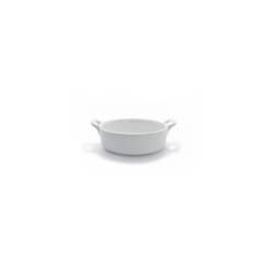 Clever Mps oval pans in white porcelain 7.5x6.5x2 cm