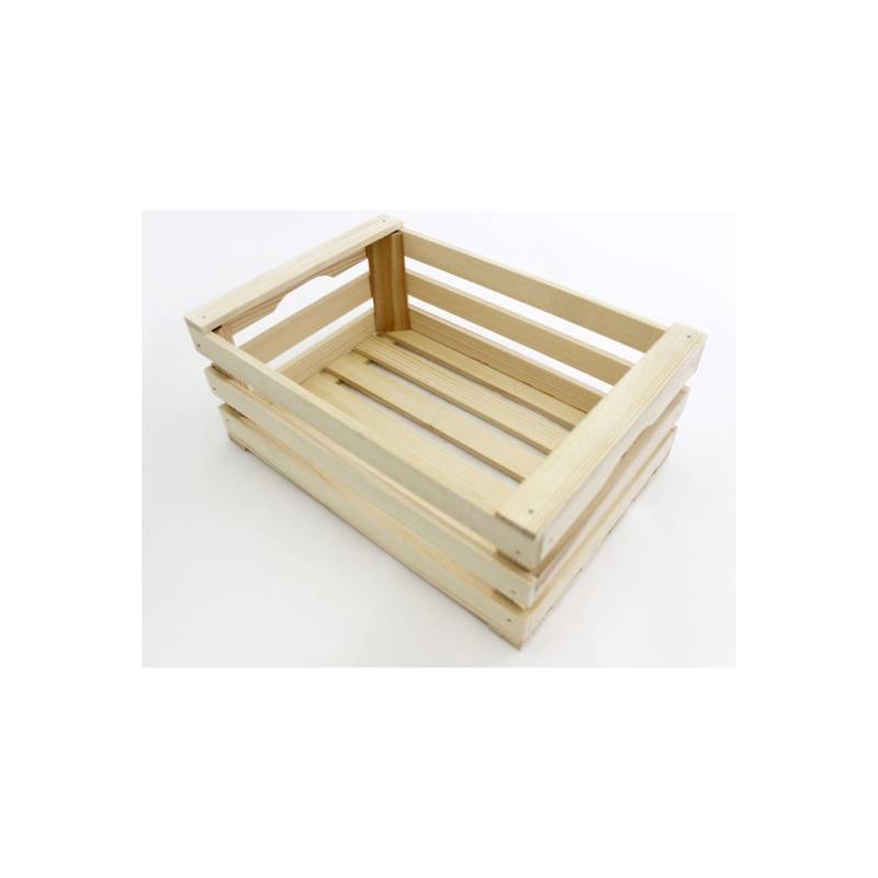 Wooden lath box cm 25