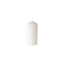 Pillar Duni candle white cm 15x7
